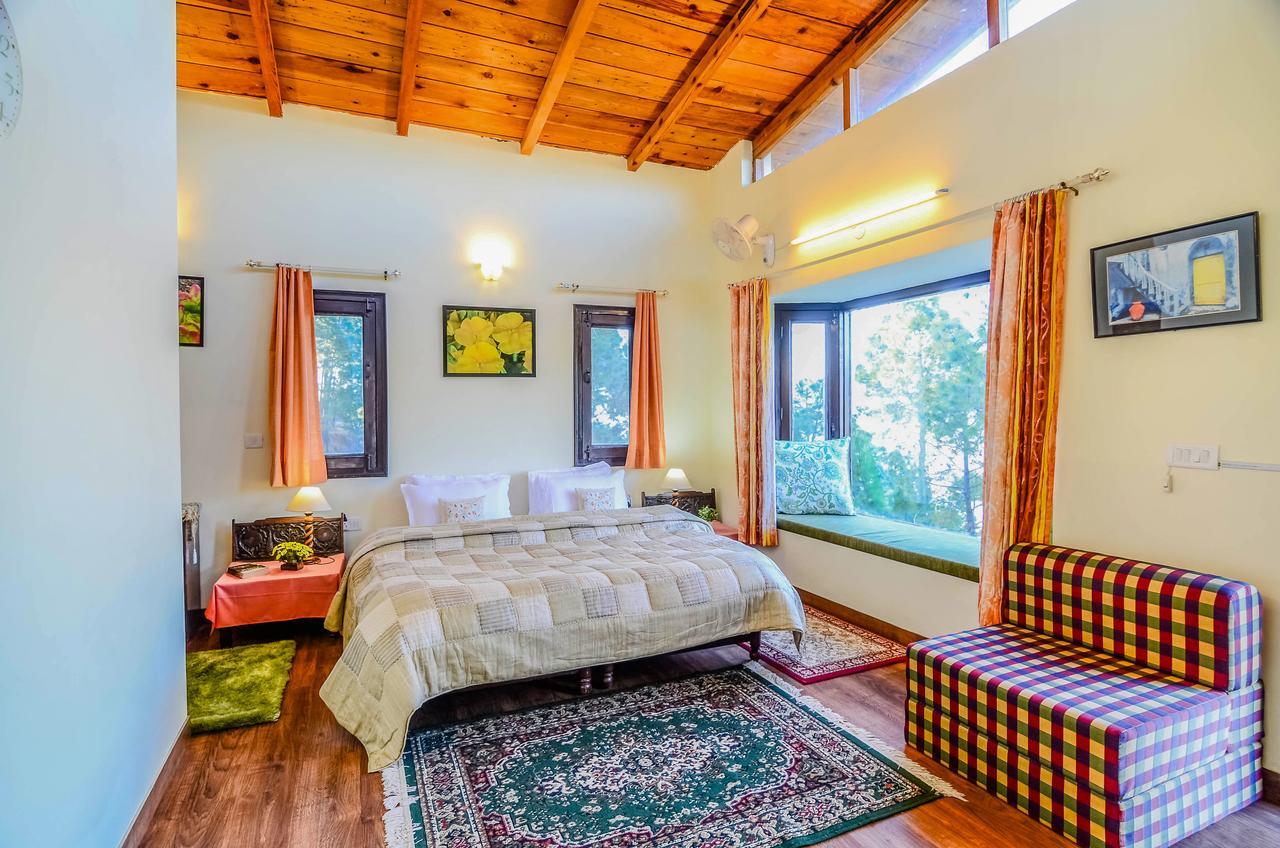 Hostie Sharanam - 2Bhk Pvt Mountain Villa, Majkhali Ranikhet Exteriör bild