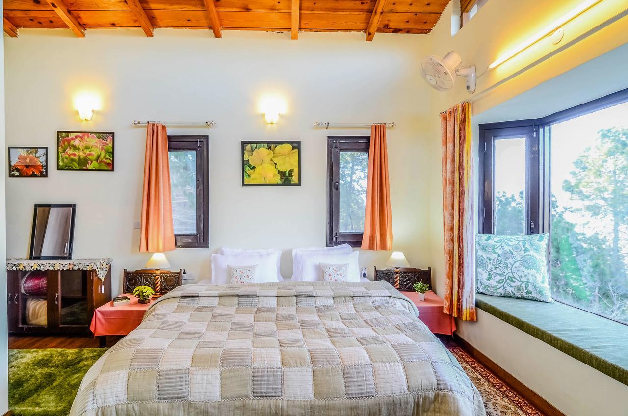 Hostie Sharanam - 2Bhk Pvt Mountain Villa, Majkhali Ranikhet Exteriör bild